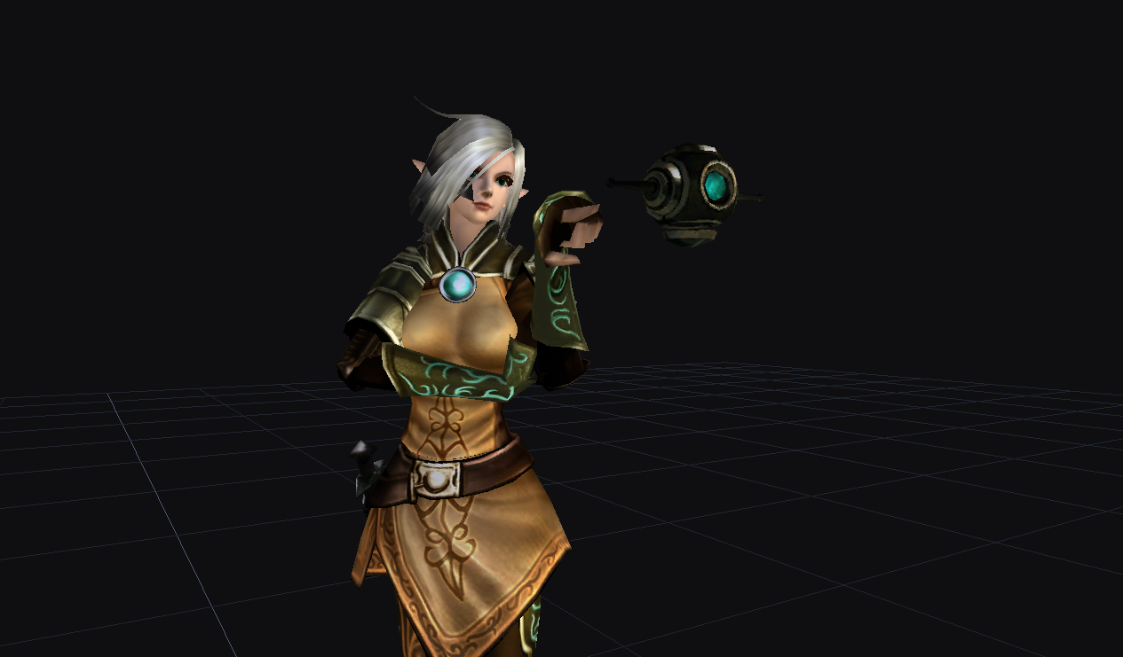 Sky Garden Guide Female in Elf Ruins