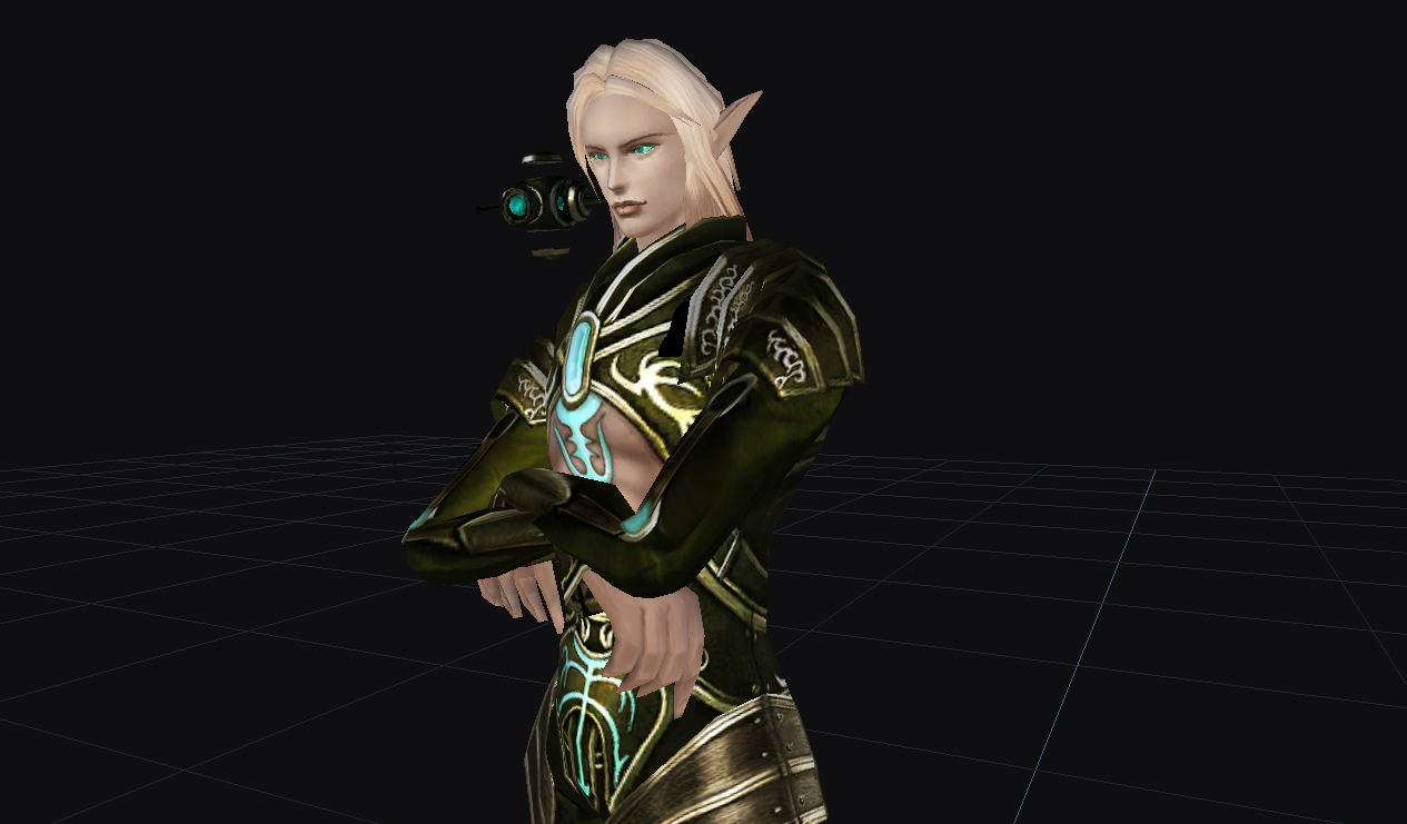Sky Garden Guide Male in Elf Ruins