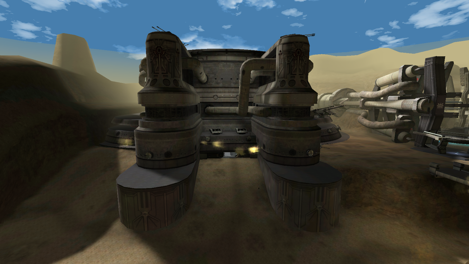 The Entrance Gate 1 when released in giga 3 version (2004)