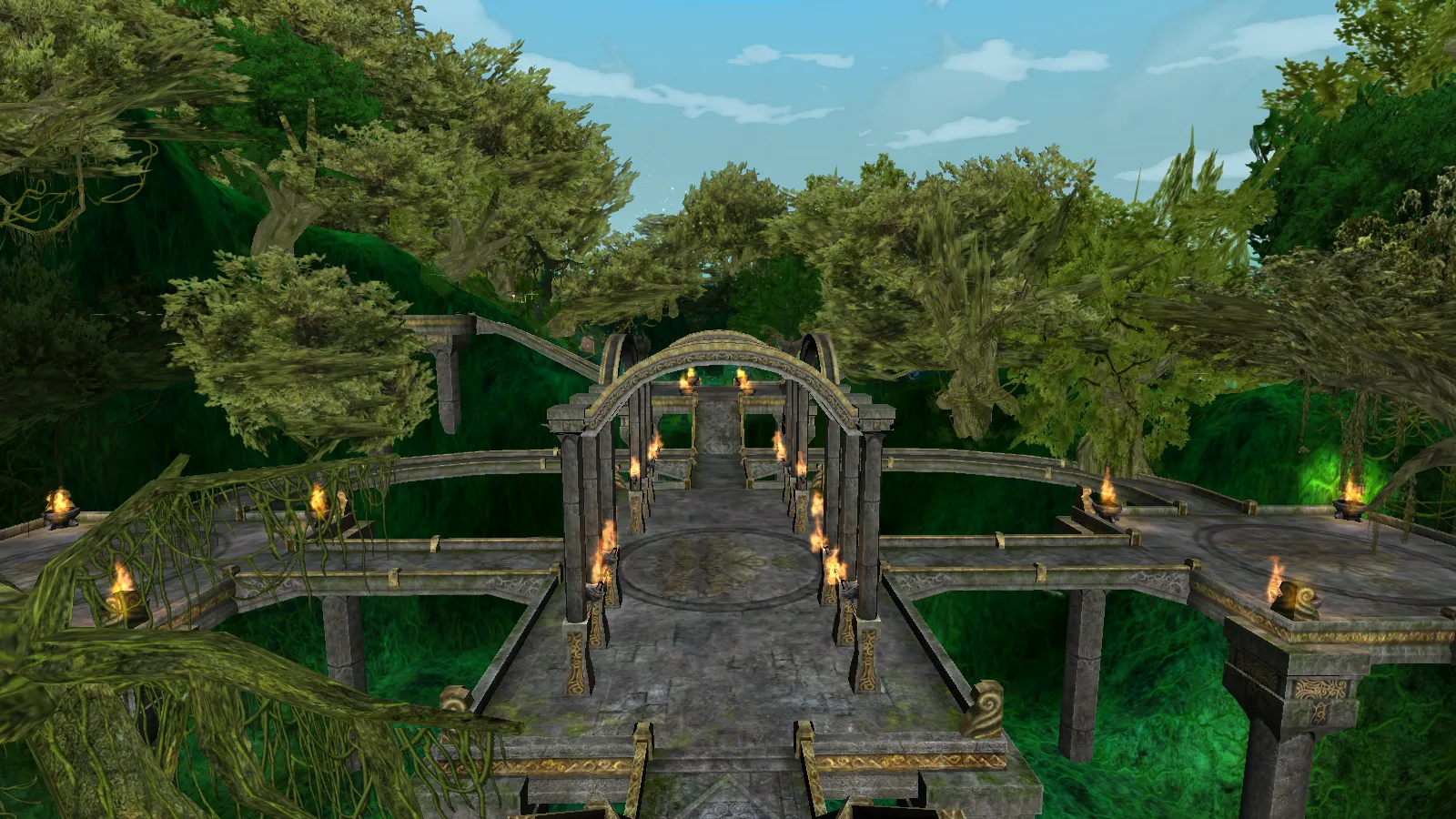 Preview of Ancient Elven Masonry in Elf Ruins map.