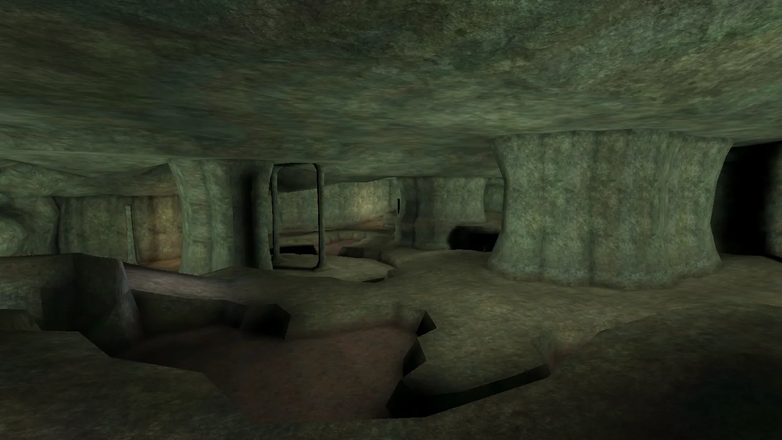 First design of Arid Cave in alpha version 2002.