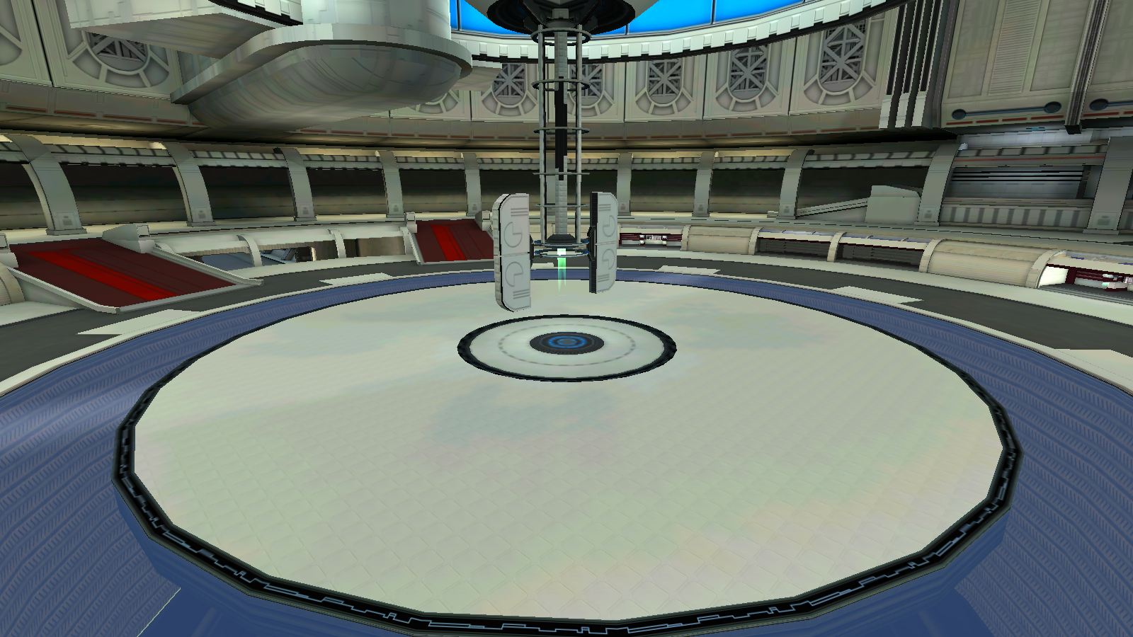 Center of Accretia HQ in RF Online Alpha pre-release version 2002.