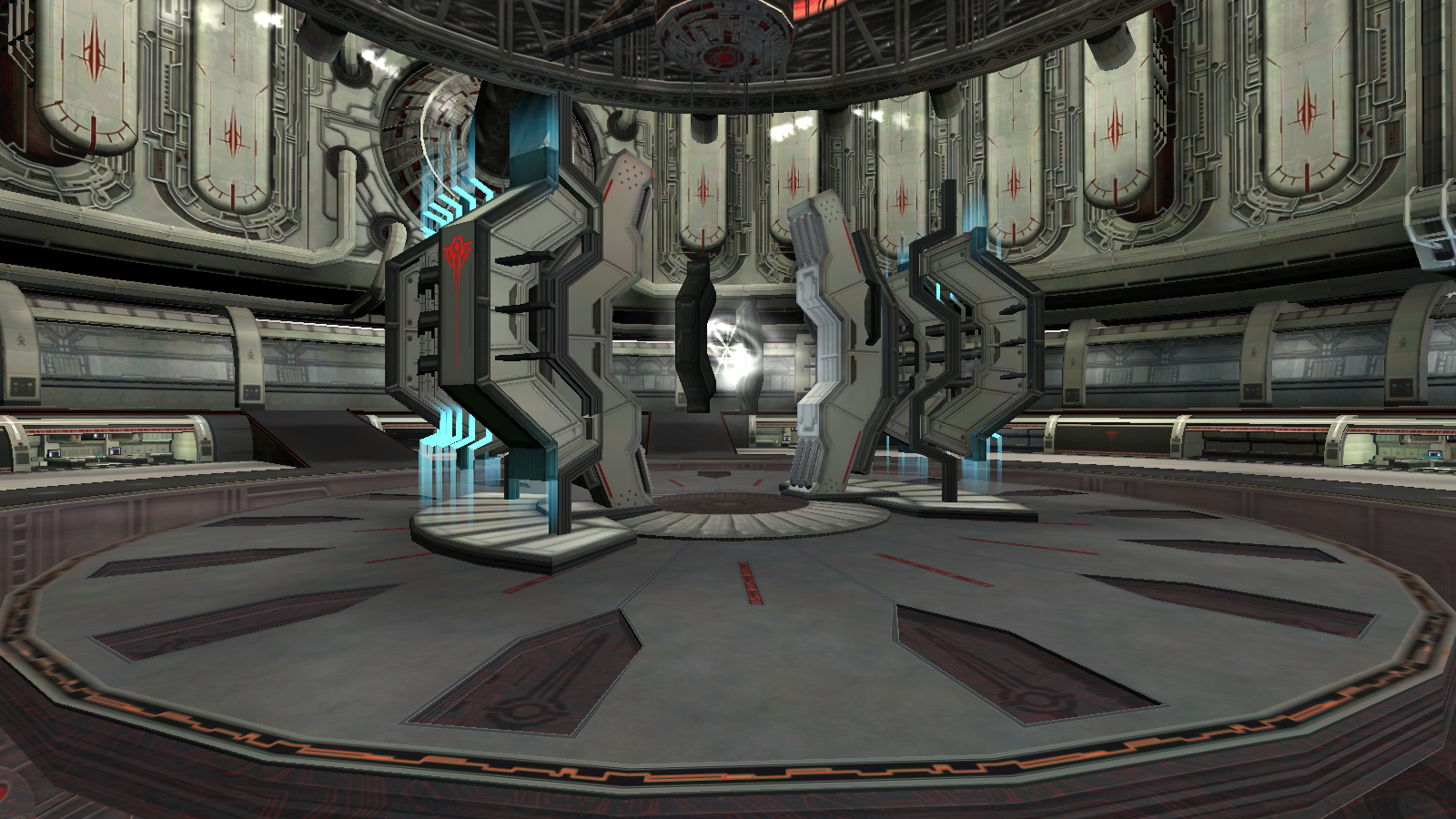 Center of Accretia HQ in RF Online Giga 3 Update version 2004.