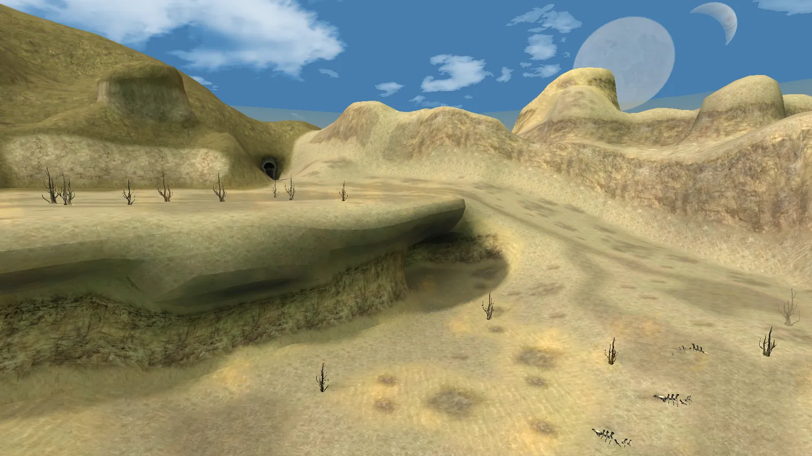 Crater Valley area of Accretia HQ map in RF Online giga 4 final update 2006 until now.