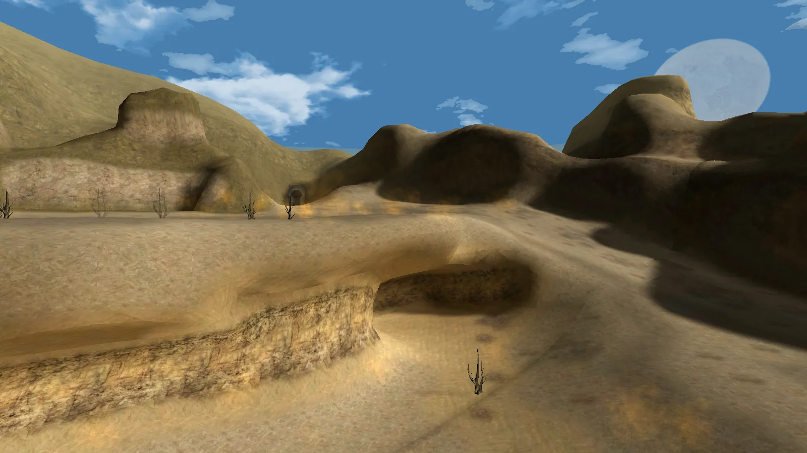 Crater Valley area of Accretia HQ map in RF Online giga 3 update 2004.