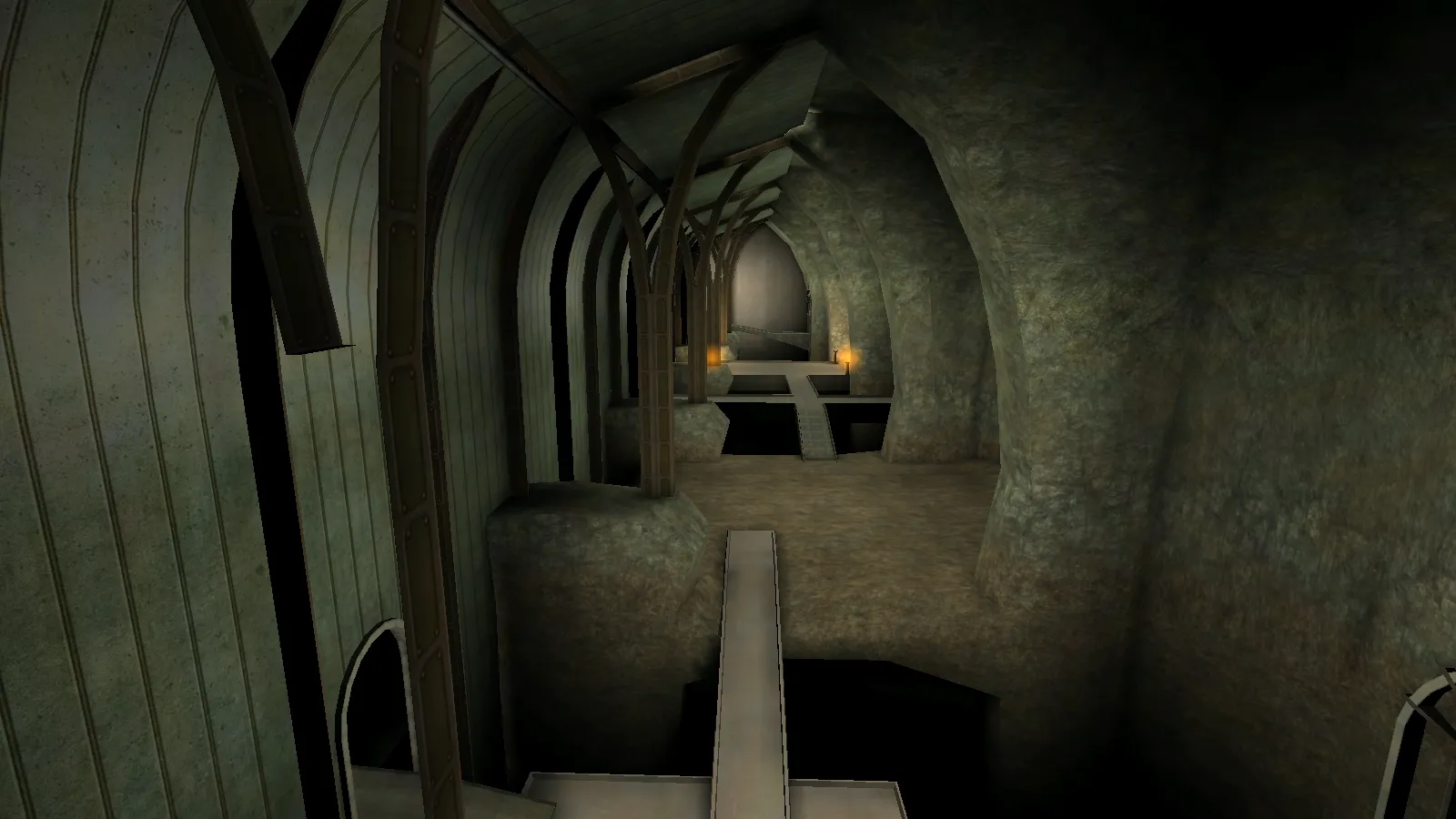Inside Snatcher Shrine design prototype in RF Online alpha pre-release 2002.