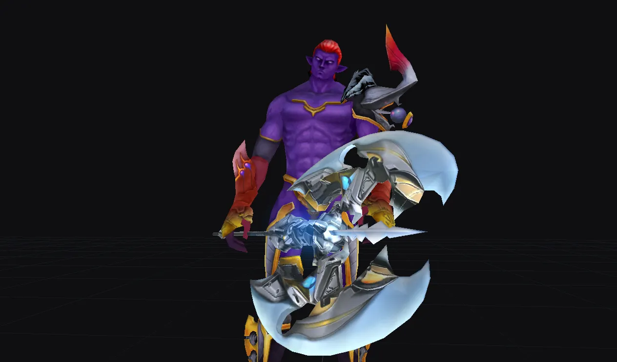 Elder Destroyer taunting before attack