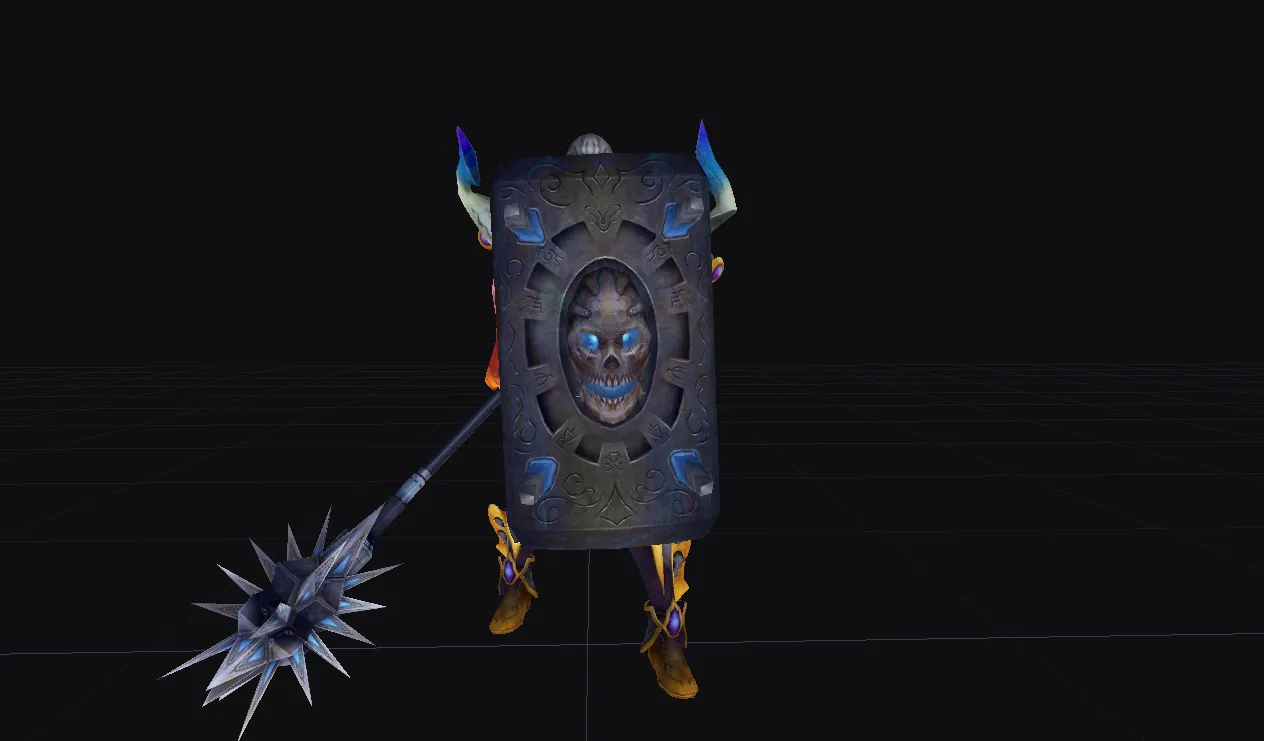 Elder Shield Guard defensive mode