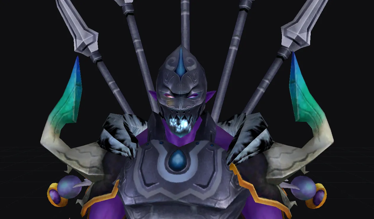 Elder Warlord close-up face