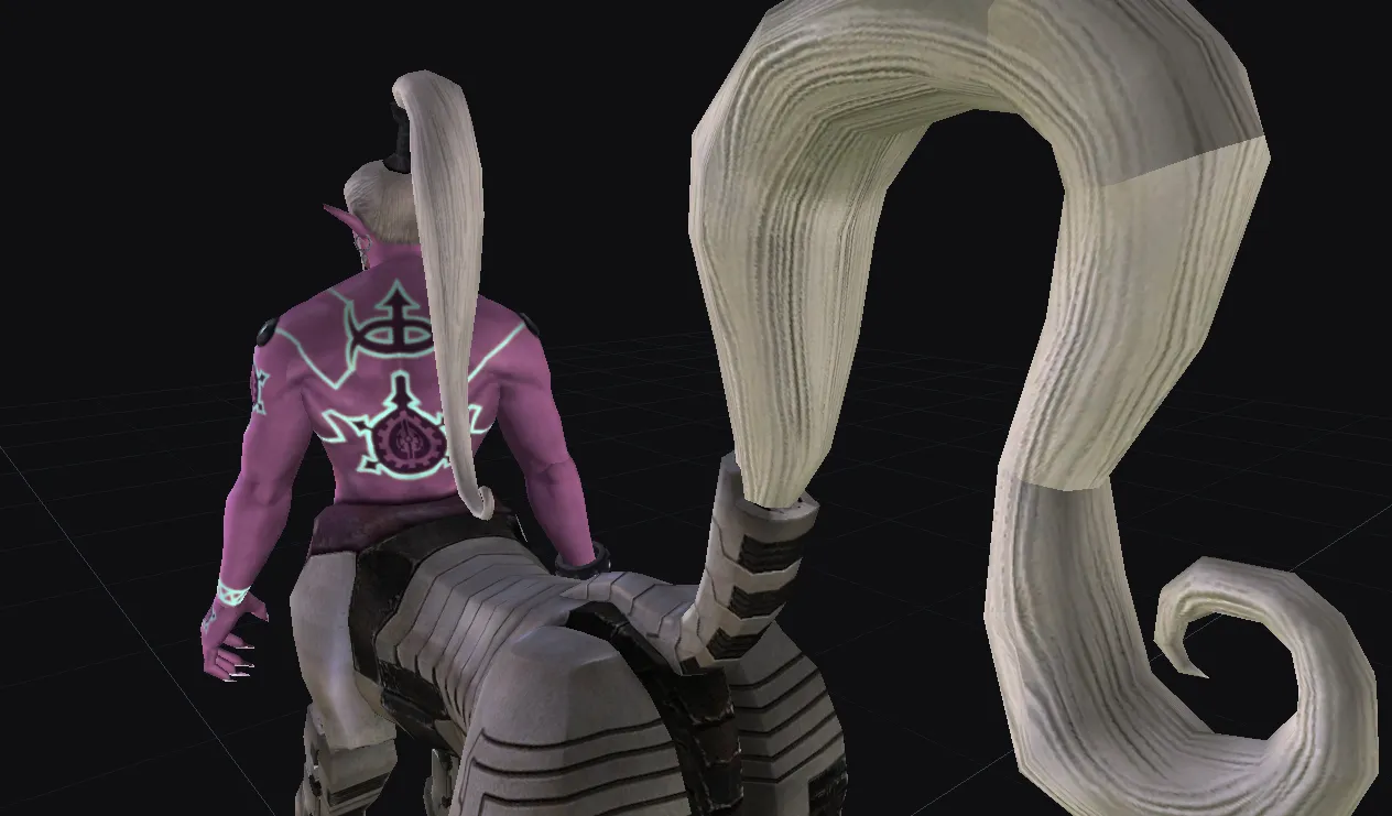 Mectaur King from behind