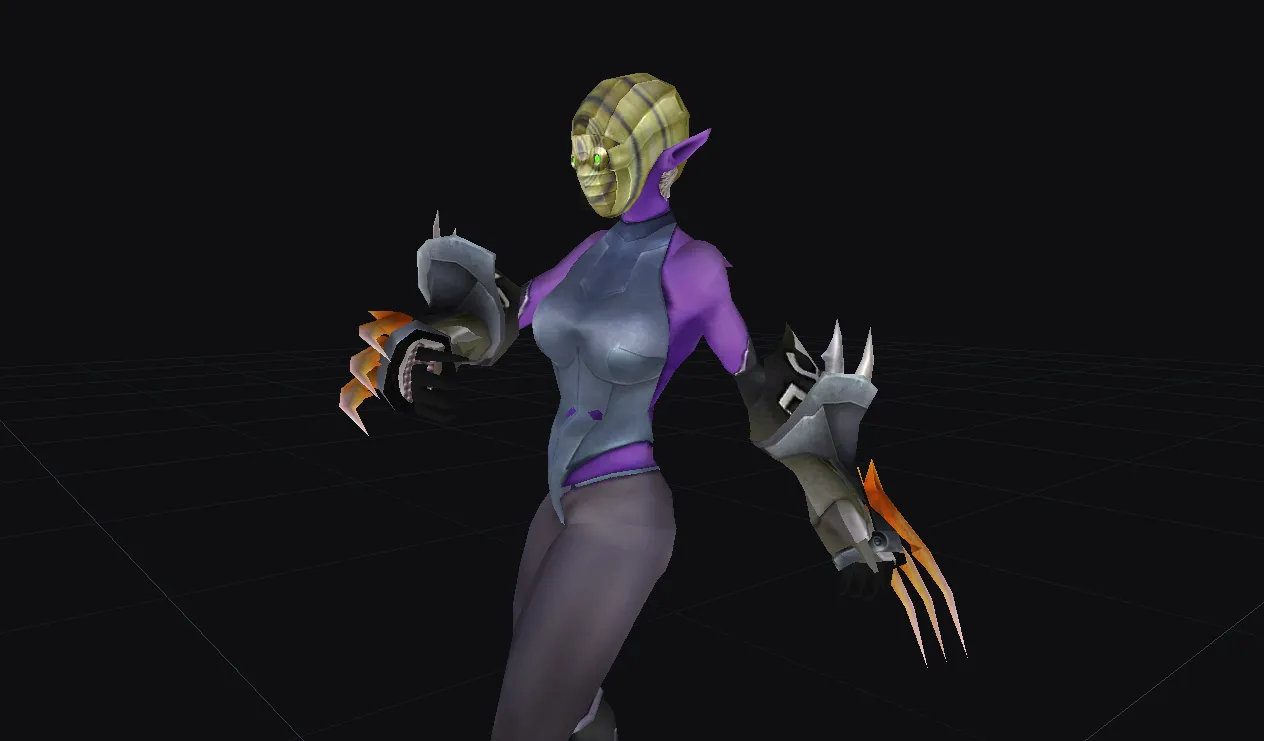 Metal Assassin dancing before strikes