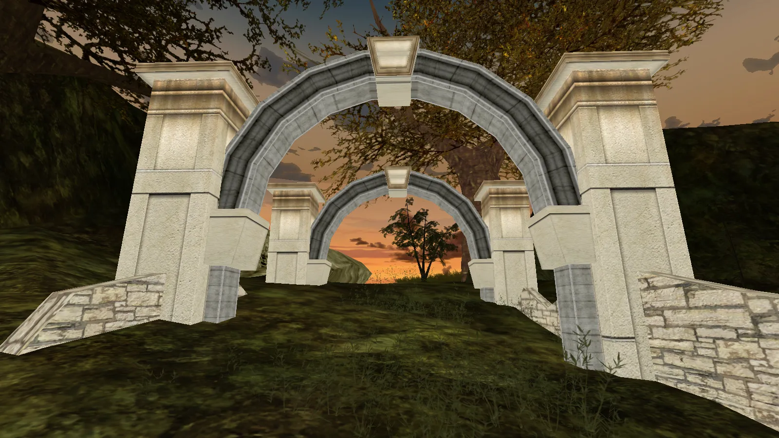 Elven Archi gate closer look