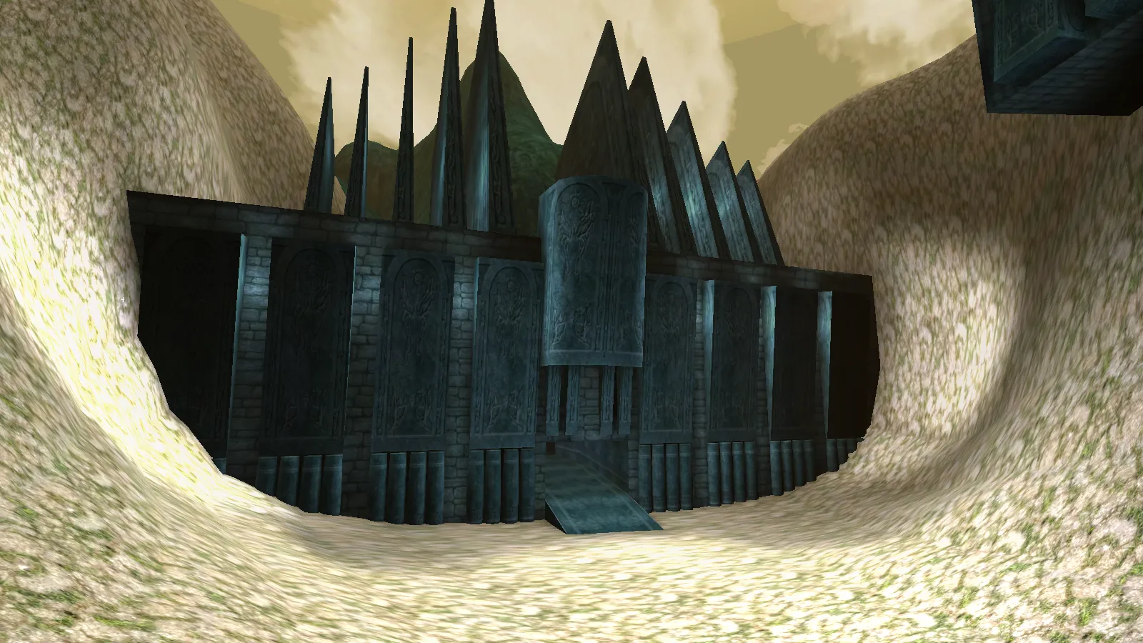 The arrival point of Ancient Cemetry