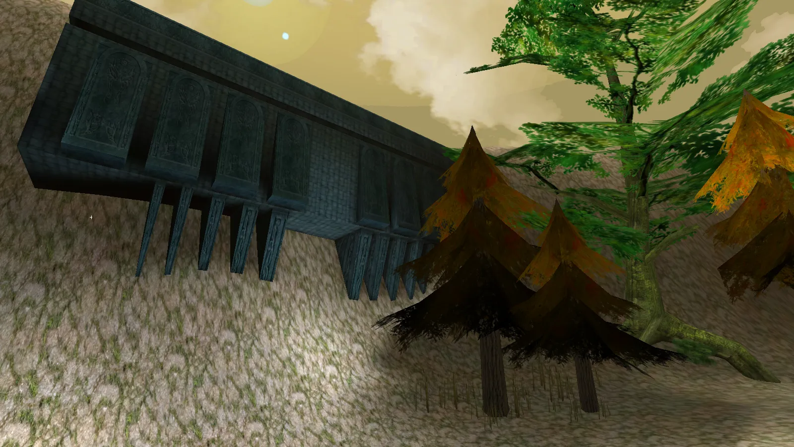 Surrounding Environment of Ancient Cemetry
