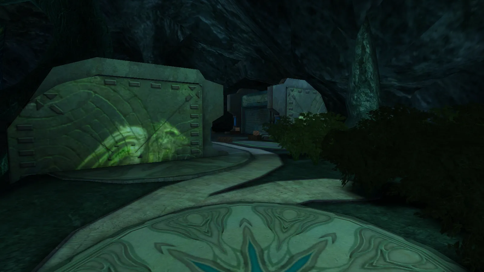 Plaza Exit Pathway