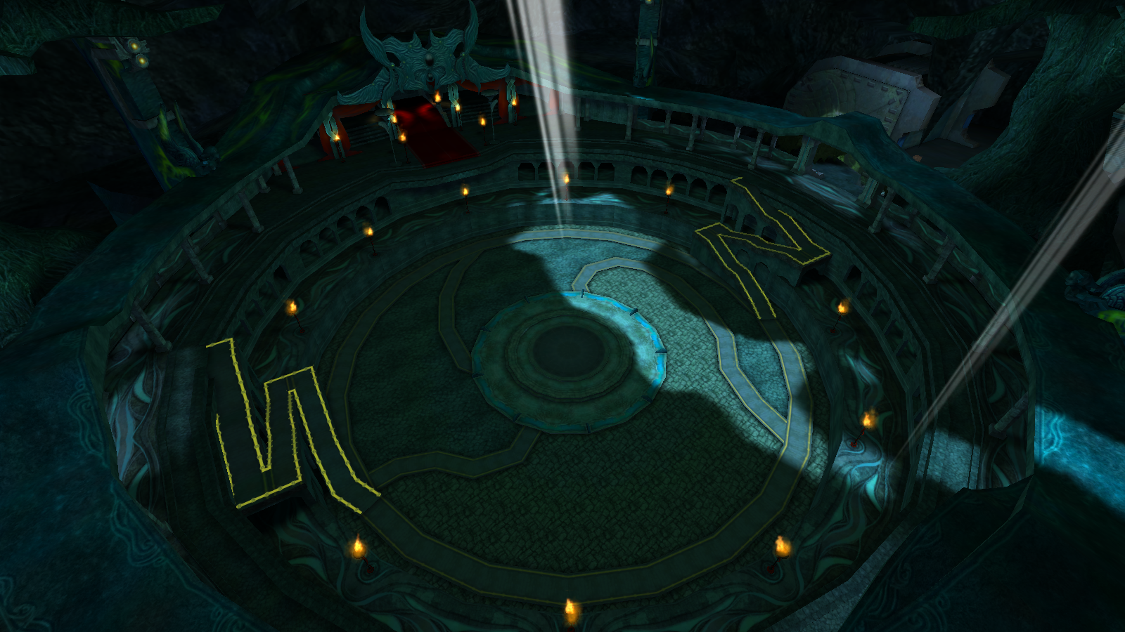 Aerial View of Tiamat Plaza