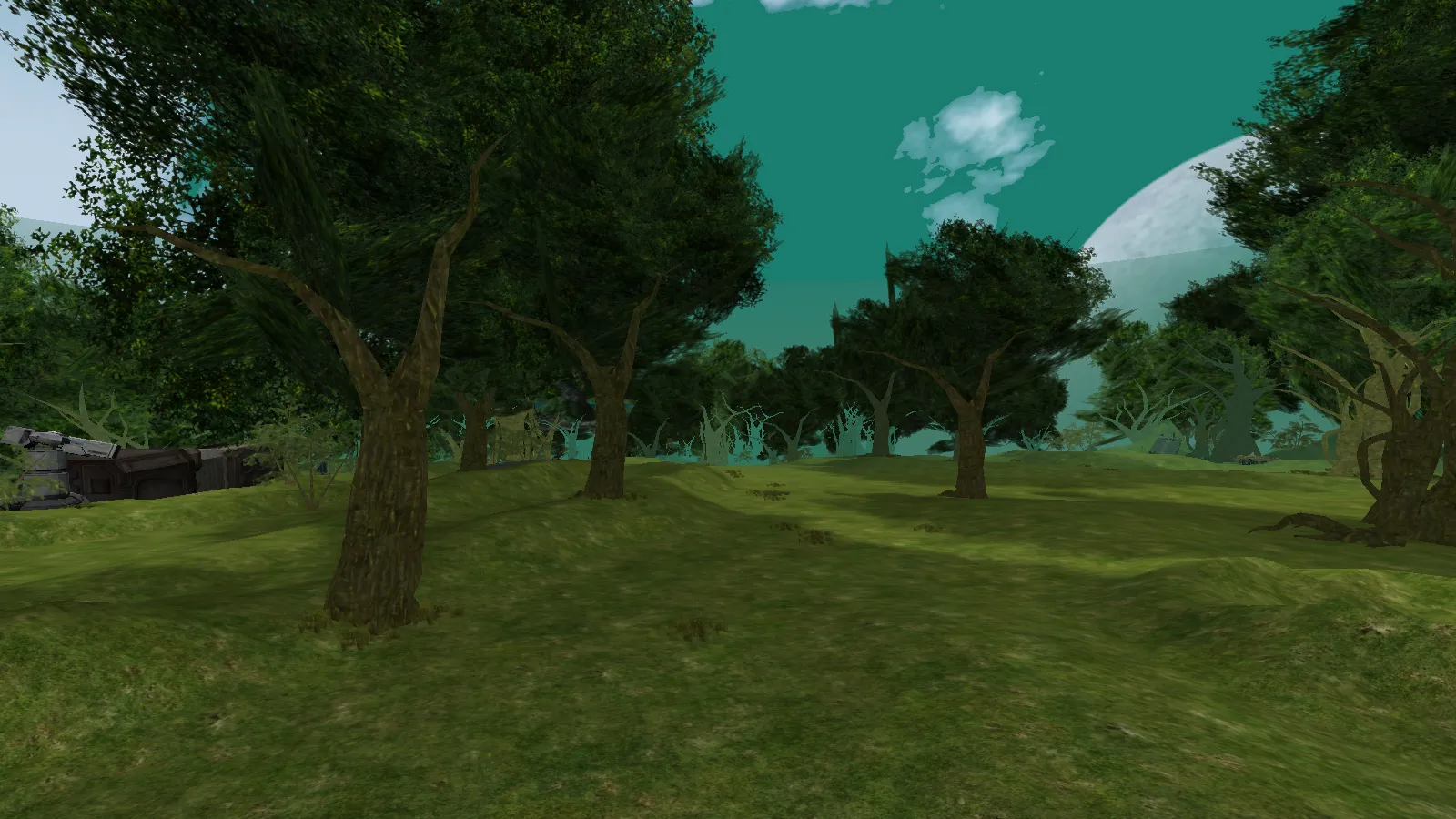 Path way to Craters area