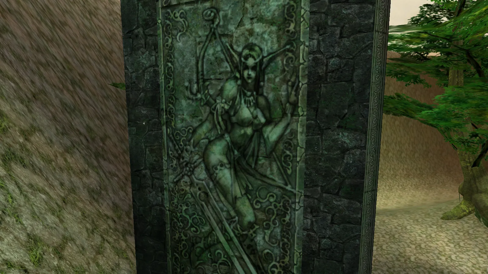 Elven Archer Relief (Close-Up)