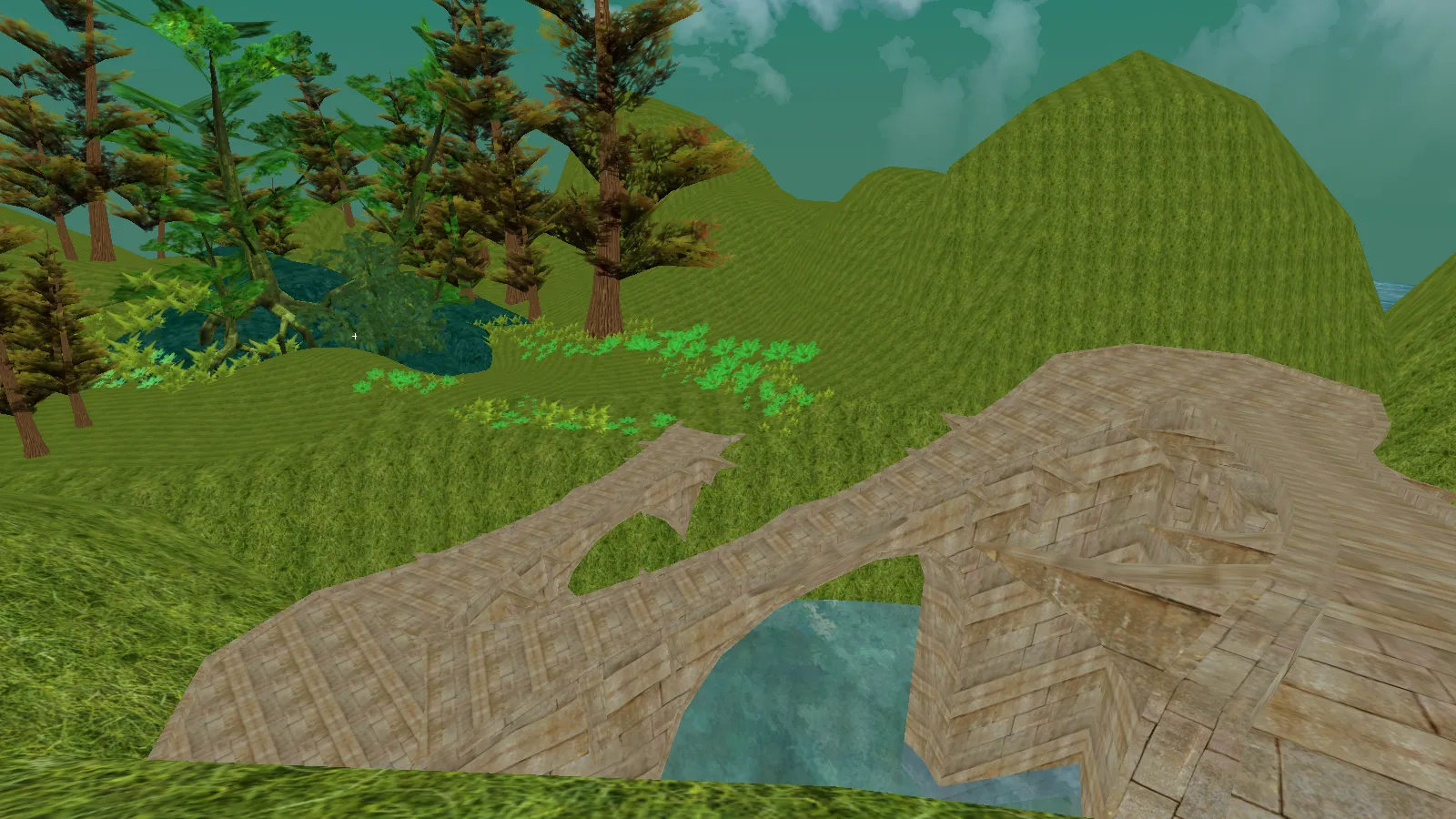 Top of Winding Bridge, you can see Beast Outpost on the lower area.