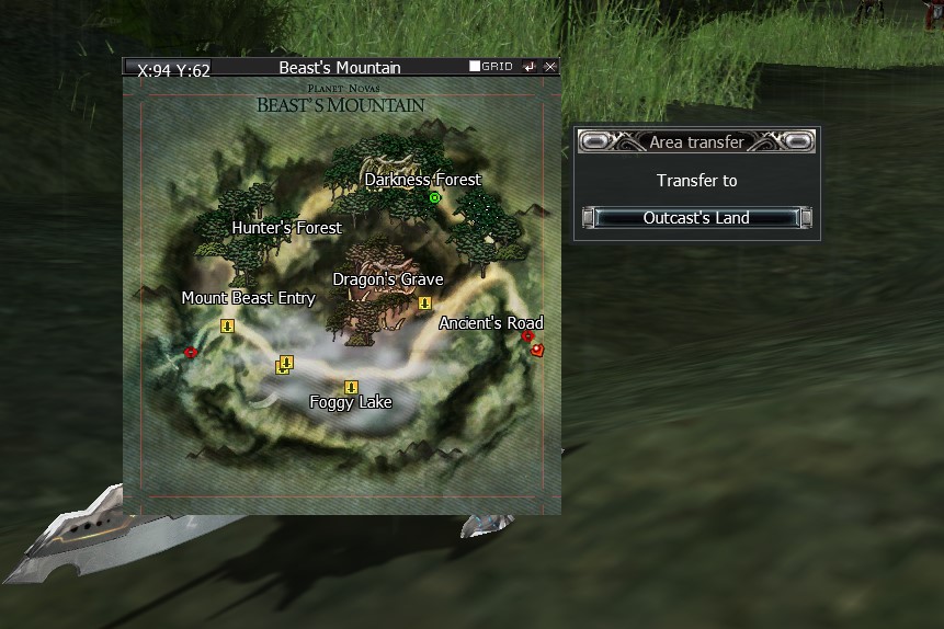 Go to Outcast Land from BM.